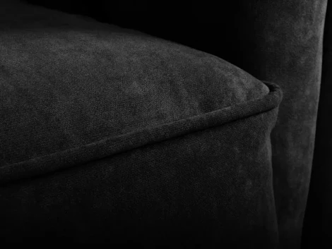 Кресло Chesterfield ОГОГО (арт.329808), (Ткань/Черный)