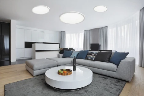 Потолочный светильник круглый Italline IT011-5024 white (LED, 220V, круглые, IP40)