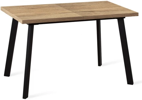 Стол HB140 Дуб Галифакс натуральный (ЛДСП EGGER)/опоры черные Dikline 00-00060143