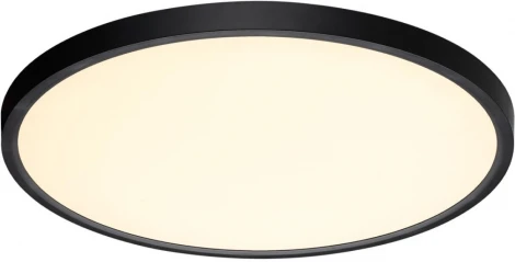 Настенно-потолочный Sonex Alfa Black 7660/40L MITRA пластик/белый/черный LED 40Вт 3000/4000K D495 IP20 (220V, круглые)