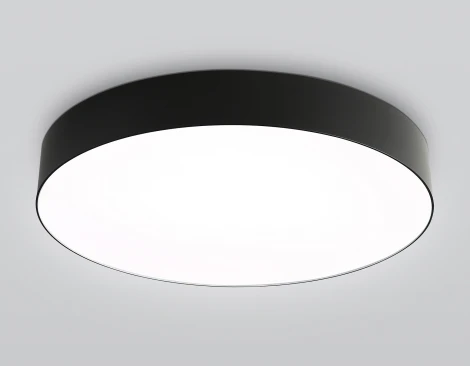 Потолочный светодиодный светильник с пультом управления Ambrella Orbital FZ1365 BK черный IP20 60W 3000-6500K