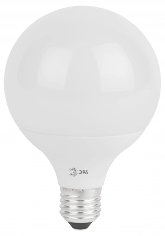 Лампочка светодиодная E27 15 Вт ЭРА LED G90-15W-6000K-E27 LED G95-15W-6000K-E27