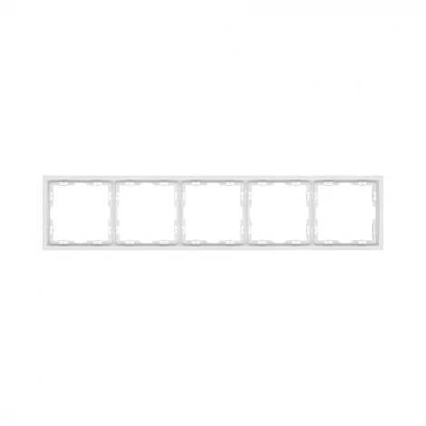 Рамка 5-постовая белый матовый Kollinger Eclipse EC5WH