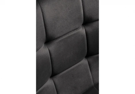 Стул на металлокаркасе bruk dark gray / black