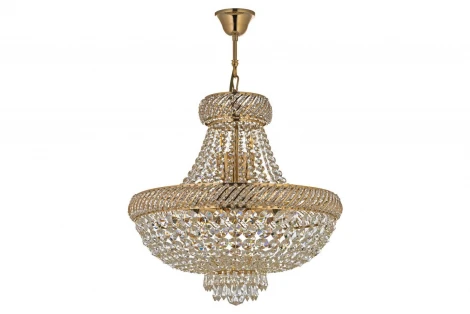 Подвесная люстра Arti Lampadari Palermo E 1.5.45.600 G (220V, хрусталь)