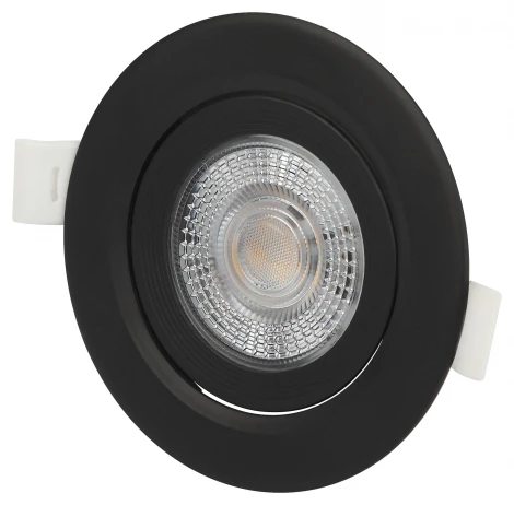 Точечный светильник встраиваемый светодиодный ЭРА KL LED 25 KL LED 25A-5 3K BK