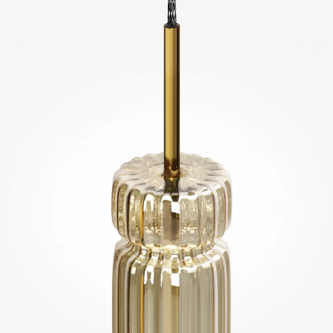 Подвесной светильник Maytoni Ordo MOD272PL-L12BS3K1 (LED, 220V, на проводе, круглые)