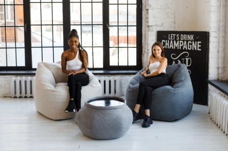 Столик Dreambag Shape Серый 7923300