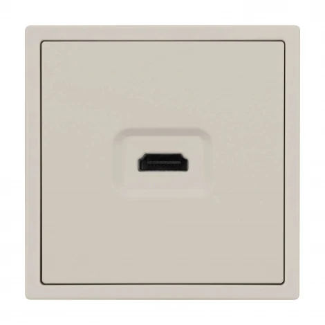 Розетка ARL NOBE HDMI софт-тач кашемир SCT-MHD1-SFPL-CA (Arlight,) 061842(1)