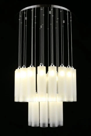 Подвесная люстра ярусная каскадная Aployt Francesca APL.859.06.27 (220V, на проводе)