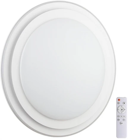 Настенно-потолочный светильник Setta 7617/DL (регулировка яркости, LED, 220V, пульт управления, круглые, IP43)