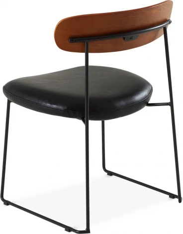 Обеденный стул Arise ОГОГО Обстановочка! (Экокожа/Коричневый,Черный) арт.930816