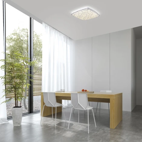 Потолочный светильник Mantra Urban 7888 (регулировка яркости, LED, 220V, пульт управления)
