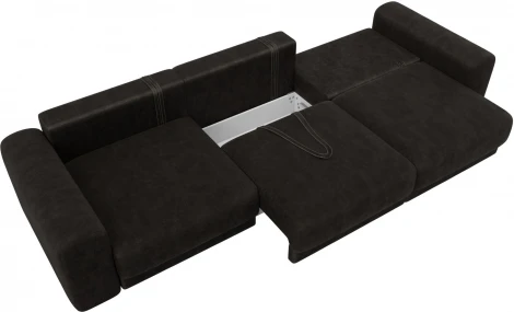 Диван прямой Лига-056 НПБ Лонг Лига Диванов (Велюр) арт.129148