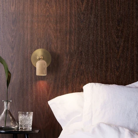 Бра Pori Light Wood ImperiumLoft Pori01 (101925-26) (LED, 220V, выключатель)