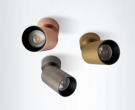 Спот Italline DANNY rose gold (220V, круглые)