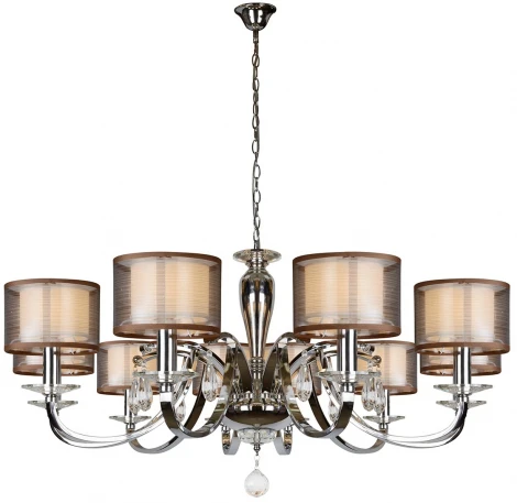 Подвесная люстра iLamp Mario RM16001/10CR (220V, на цепи)