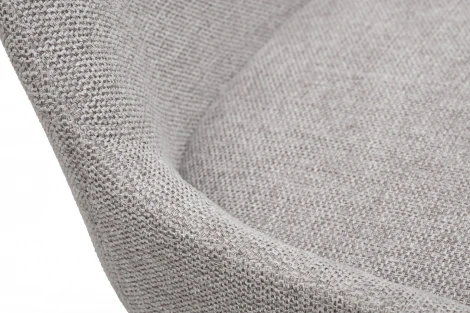 Стул барный белый+бронза 45*49*101см Garda Decor арт.163YH-16963