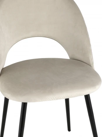 Стул Stool Group Меган NEW велюр с ромбами бежевый УТ000035472