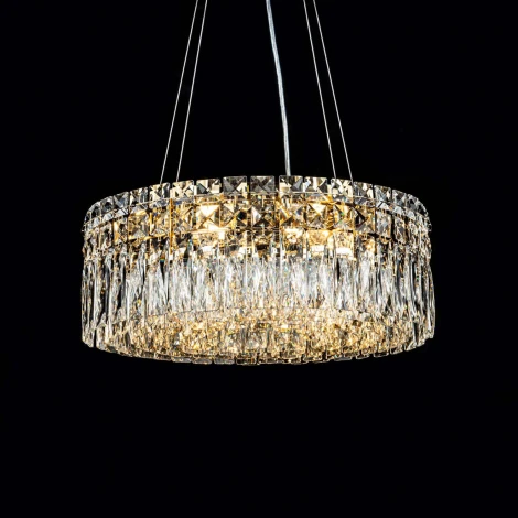 Подвесная люстра хрустальная Modelux ML.7084.500 GD