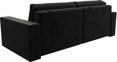 Диван прямой с декором Лига-049 НПБ Лига Диванов (Велюр) арт.128392