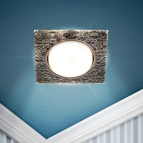 Встраиваемый точечный светильник ЭРА DK LD50 WH/BK (220V)