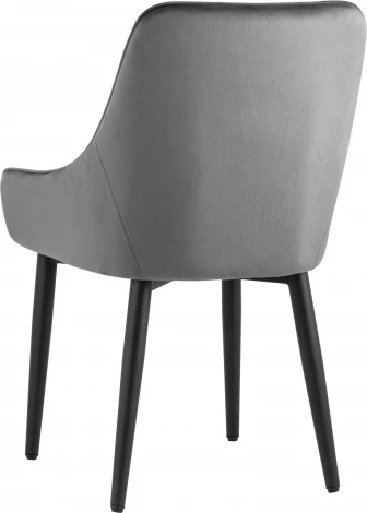 Стул Диана велюр серый 4 шт Stool Group (арт.УТ000037413)