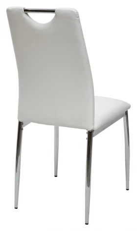 Обеденный стул M-City COMFORT 999 PU#601B-10 белый, экокожа