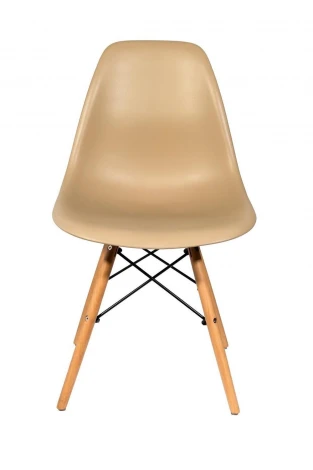 Стул EAMES DSW Бежево-серый
