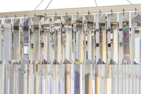 Подвесная люстра Arti Lampadari Enio E 1.5.50.100 NP (220V, хрусталь, на тросе)