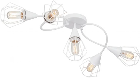 Потолочная люстра на штанге Vitaluce V3037-0/5PL, 5xE27 макс. 40Вт V3037-0/5PL (220V)