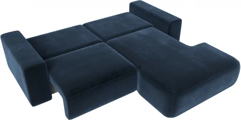 Диван угловой Лига-036 НПБ Классик правый угол Лига Диванов (Велюр) арт.127736