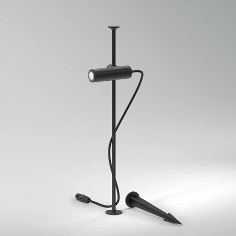 Грунтовый светильник светодиодный Elektrostandard Covert 35173/S черный (220V, IP65)