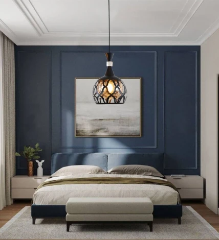 Подвесной светильник Seven Fires Levent SF4045/1P-BK-AM