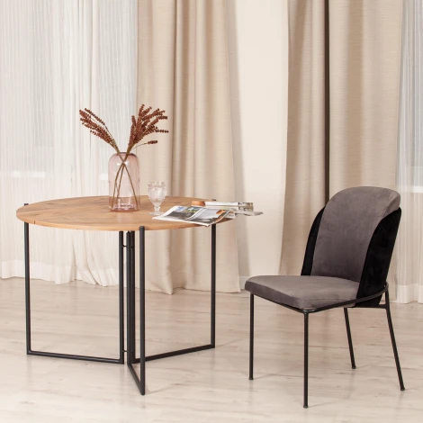 Стул DAREN (mod. 113) Tetchair (Серый,Черный).