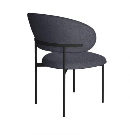 Стул DikLine 201 NS13 GRAPHITE, ножки черные 00-00082042