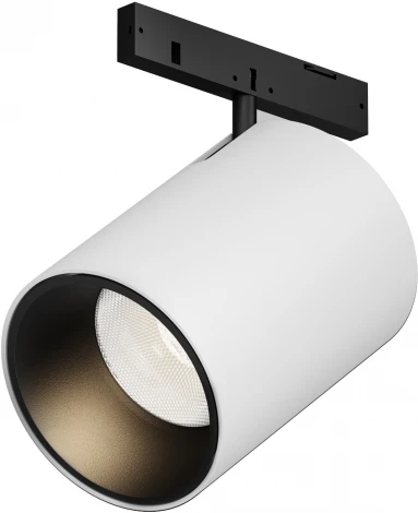 Трековый светильник магнитный 9Вт 24V Maytoni Focus Led TR187-1-9W3K-M-BW (круглые)