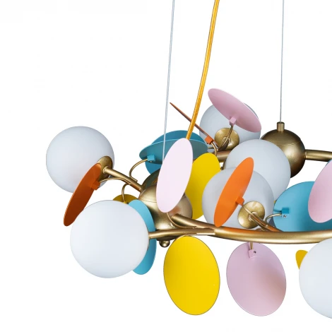 Подвесная люстра Loft IT Matisse 10008/700 mult (220V, на тросе, шарики)