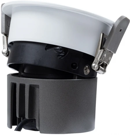 Точечный встраиваемый светильник Arte Lamp Scroll A3312PL-1WH (LED, 220V, круглые)