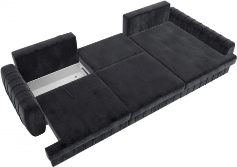 Диван угловой Лига-057 НПБ Лонг угол правый Лига Диванов (Велюр) арт.129307