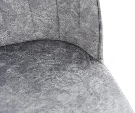 Стул Сильвио, Белый муар/Диджитал силвер, Аврора