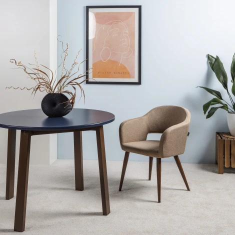 Стул R-Home Oscar Сканди Браун Темный Орех