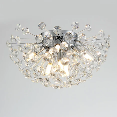 Потолочная люстра Citilux Betsy EL322C07.1 (220V, хрусталь, шар)