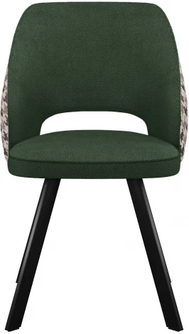 Стул DikLine 274 поворотный SB1/A2 зеленый, ножки черные арт.00-00076727