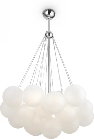 Потолочная люстра на штанге Fiesta FR5231PL-06CH Freya (220V, шарики)