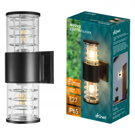 Настенный светильник уличный duwi 24392 2