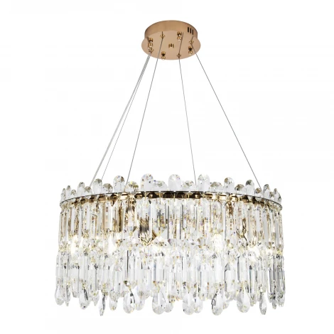 Подвесная люстра хрустальная Modelux MODELUX ML.837.14 GD