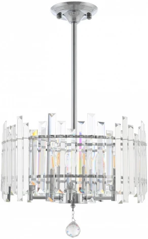 Подвесная люстра хрустальная на штанге Arte Milano Sorrento-2409 372409/5/350/400 CR (220V)