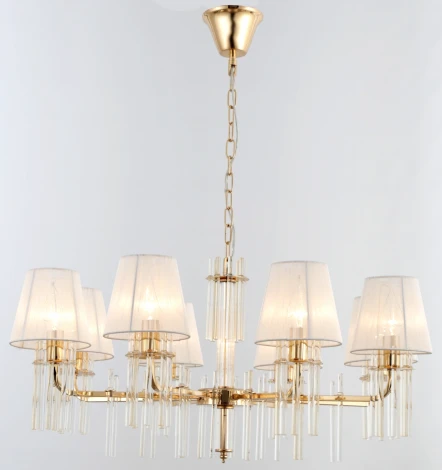 Подвесная люстра Rivoli Lilith 1039-308 (220V, хрусталь, на цепи)