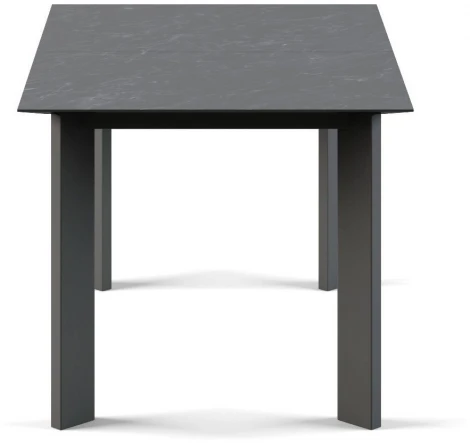 Стол раскладной Track (160+50), керамика черная Top Concept 17996